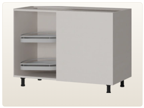 Right Blind Corner Unit Carousel