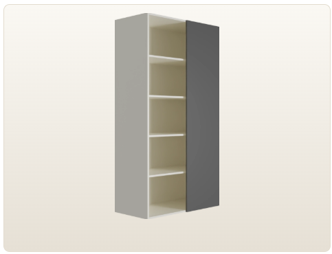 Right Blind Corner Unit Wardrobe Shelf