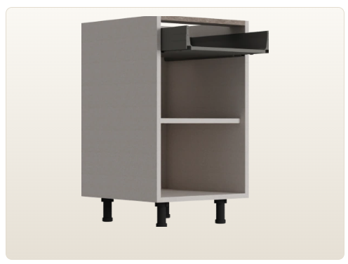 1 Door Unit with 1 Drawer Base