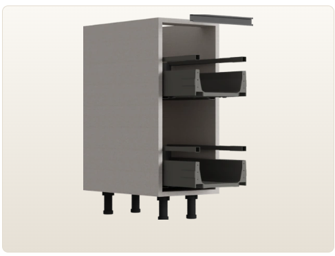 12 Inch Bottle Pullout Unit