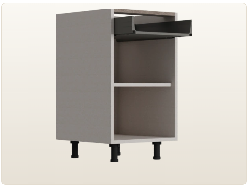 1 Door Unit with 1 Drawer