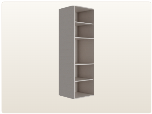 2 Door Kitchen Tall Unit with Oven Storage
