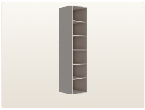 2 Door Kitchen Tall Unit Vertical