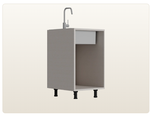 1 Door Sink Unit