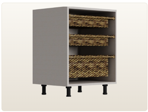 2ft Wicker Basket 4-4-8