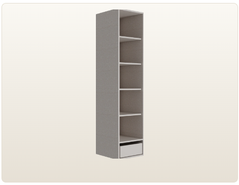 1 Door Wardrobe 04