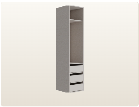 1 Door Wardrobe 06