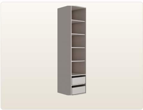 1 Door Wardrobe 13
