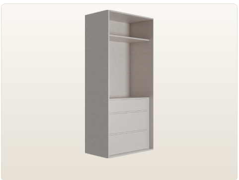 2 Door Wardrobe 40